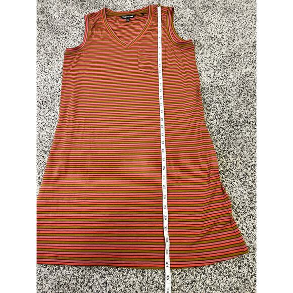 Toad & Co Retro Vintage Striped Tank Dress Women’s Small Sun Dress Hike Camp - Picture 7 of 10